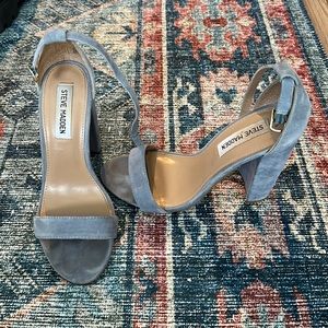 Dusty blue Steve Madden Carrson Heels